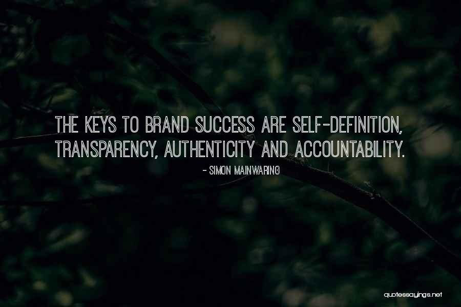 Keys To Success Quotes By Simon Mainwaring Keys To Success Quotes By Simon Mainwaring