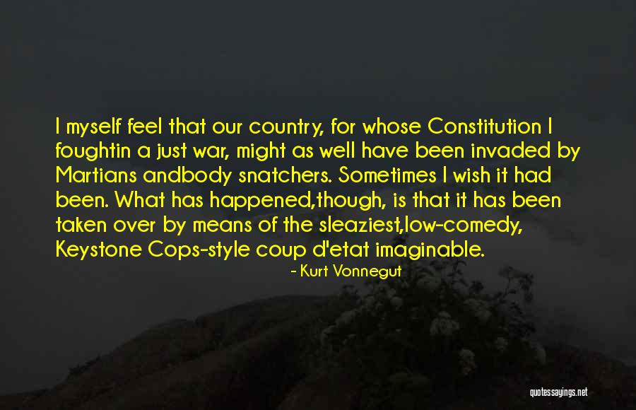 Keystone Cops Quotes By Kurt Vonnegut Keystone Cops Quotes By Kurt Vonnegut