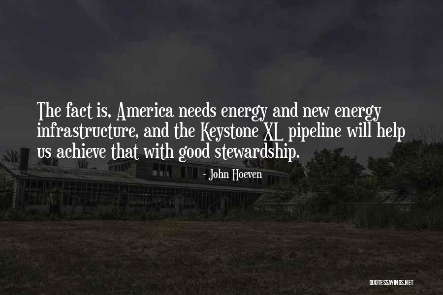 Keystone Pipeline Quotes By John Hoeven