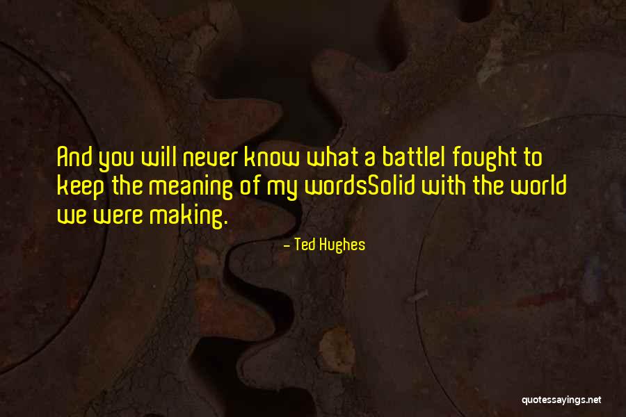 Kezi News Quotes By Ted Hughes Kezi News Quotes By Ted Hughes