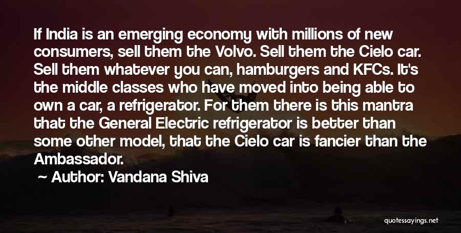 Kfc Quotes By Vandana Shiva