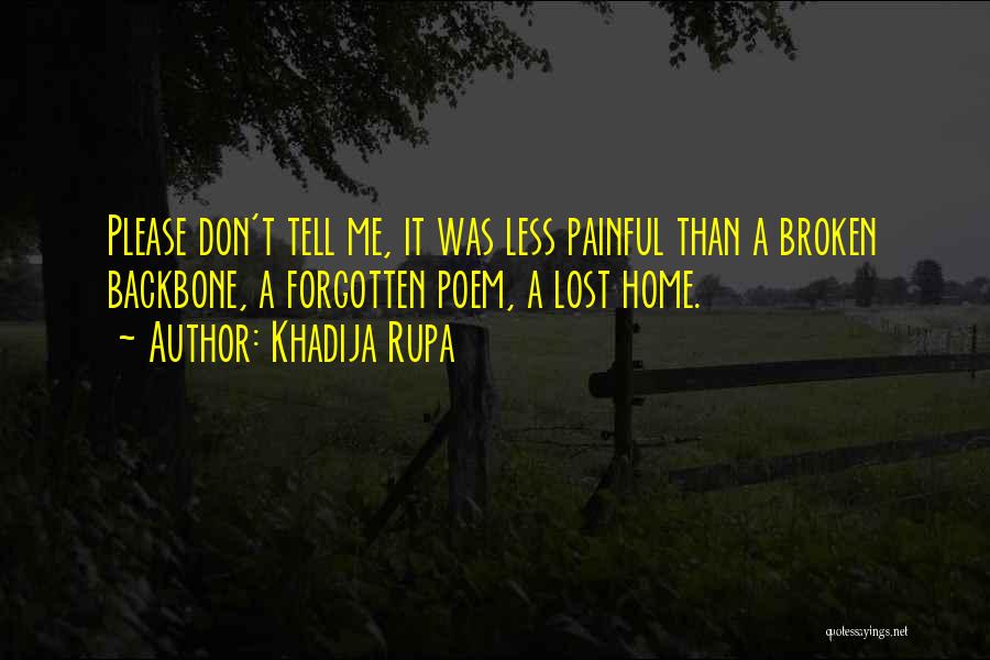 Khadija Rupa Quotes 264675 Khadija Rupa Quotes 264675