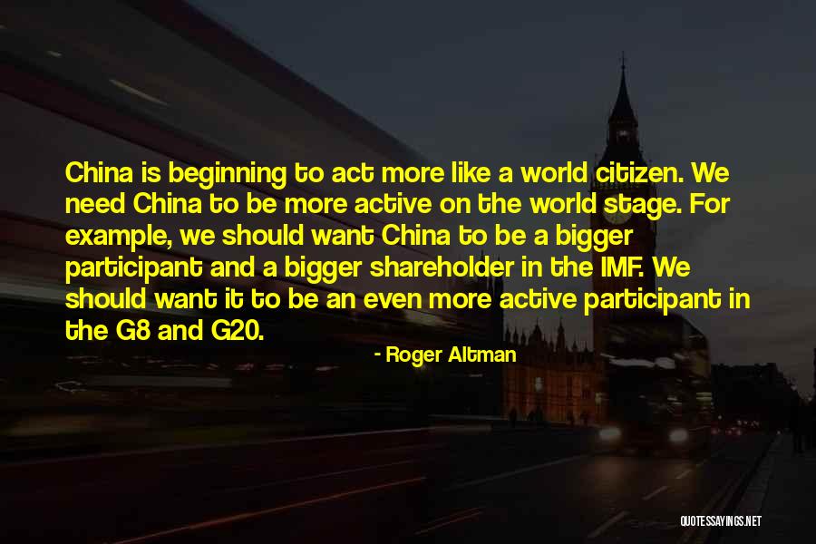 Khafra Kambon Quotes By Roger Altman Khafra Kambon Quotes By Roger Altman