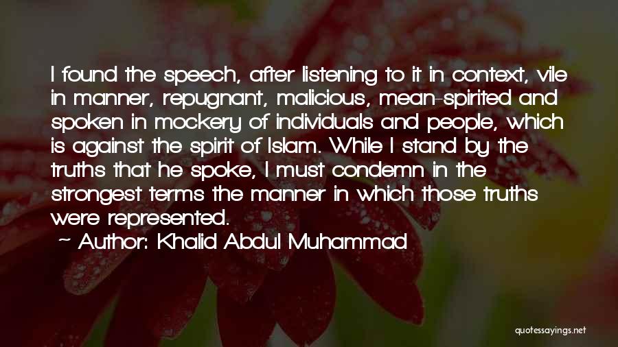 Khalid Quotes By Khalid Abdul Muhammad