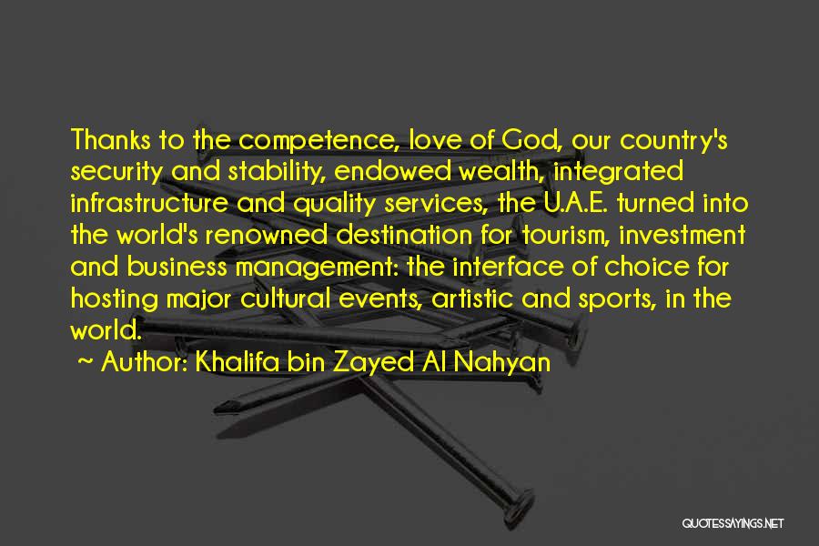 Khalifa Bin Zayed Al Nahyan Quotes 604320