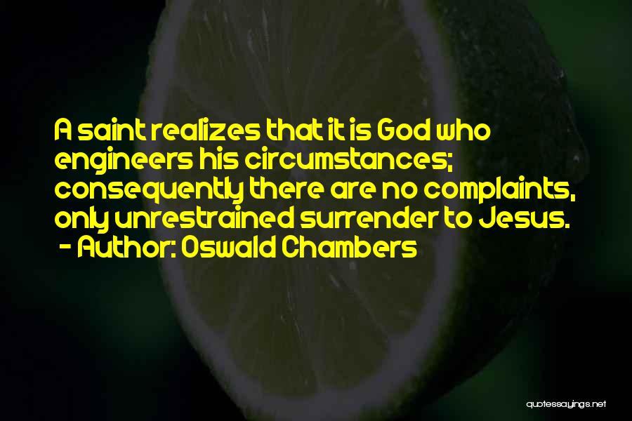Kharoud Surname Quotes By Oswald Chambers