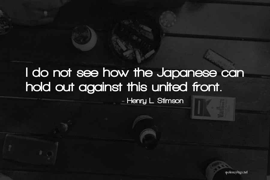 Khazar Milkers Quotes By Henry L. Stimson Khazar Milkers Quotes By Henry L. Stimson