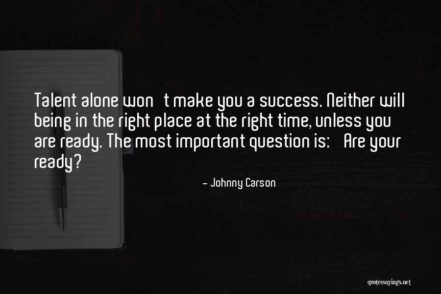 Khokon Video Quotes By Johnny Carson Khokon Video Quotes By Johnny Carson