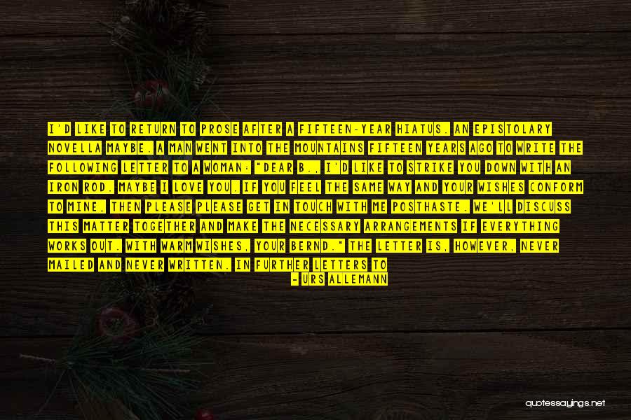 Khorabeka Quotes By Urs Allemann Khorabeka Quotes By Urs Allemann