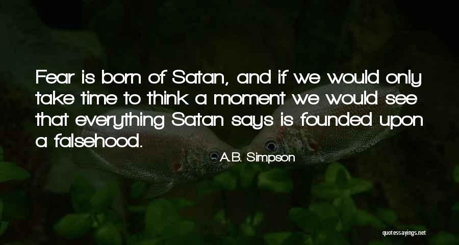 Khorshed Tv Quotes By A.B. Simpson Khorshed Tv Quotes By A.B. Simpson