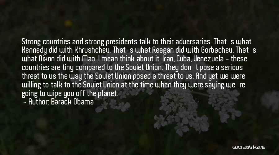 Khrushchev Quotes By Barack Obama