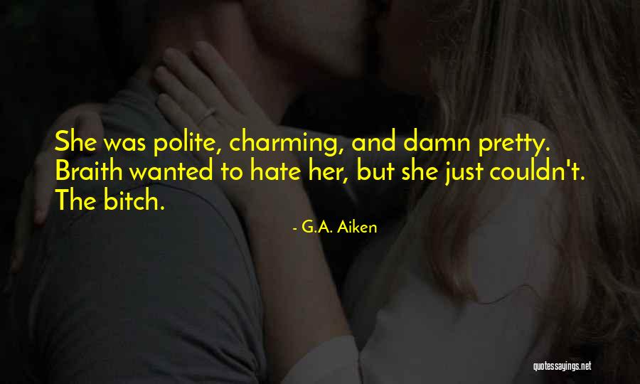 Khudri Quotes By G.A. Aiken Khudri Quotes By G.A. Aiken
