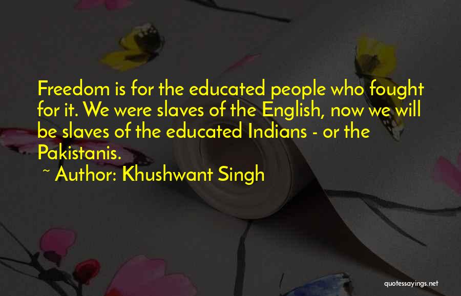 Khushwant Singh Quotes 979126