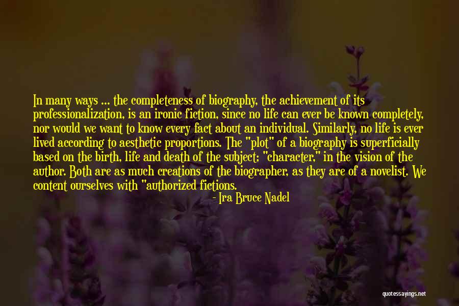 Khuya Idm Quotes By Ira Bruce Nadel Khuya Idm Quotes By Ira Bruce Nadel