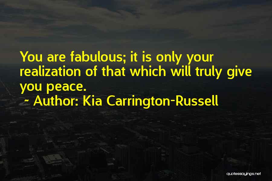 Kia Carrington-Russell Quotes 815763