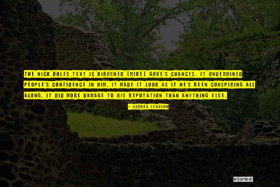 Kiboshed Quotes By Andrea Leadsom Kiboshed Quotes By Andrea Leadsom
