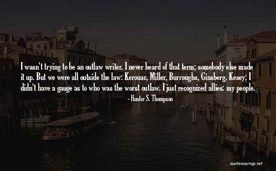 Kibuishi Amulet Quotes By Hunter S. Thompson Kibuishi Amulet Quotes By Hunter S. Thompson