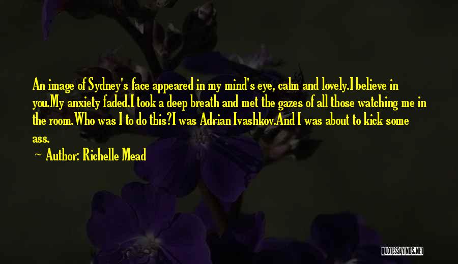 Kick In The Face Quotes By Richelle Mead