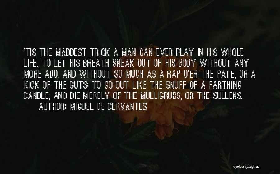 Kick Out Of Life Quotes By Miguel De Cervantes