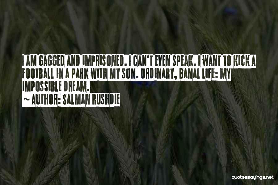 Kick Salman Quotes By Salman Rushdie