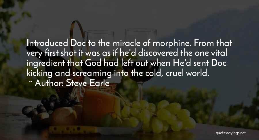 Kicking Addiction Quotes By Steve Earle