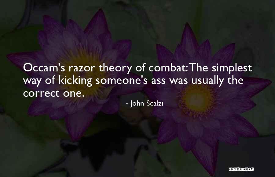 Kicking Quotes By John Scalzi