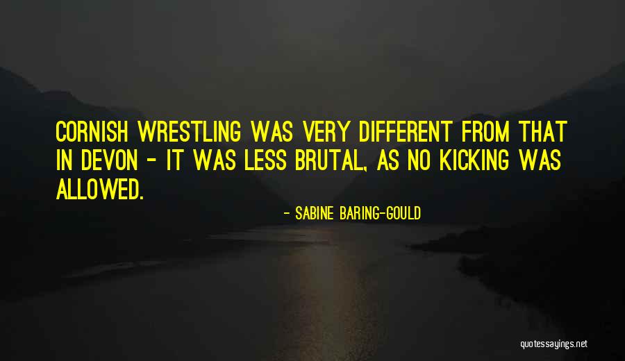 Kicking Quotes By Sabine Baring-Gould Kicking Quotes By Sabine Baring-Gould
