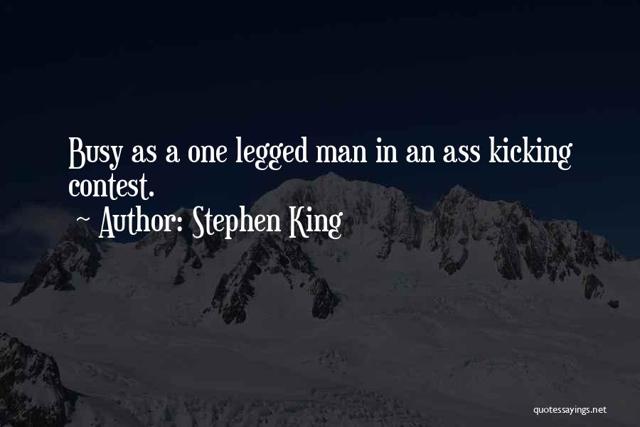 Kicking Quotes By Stephen King