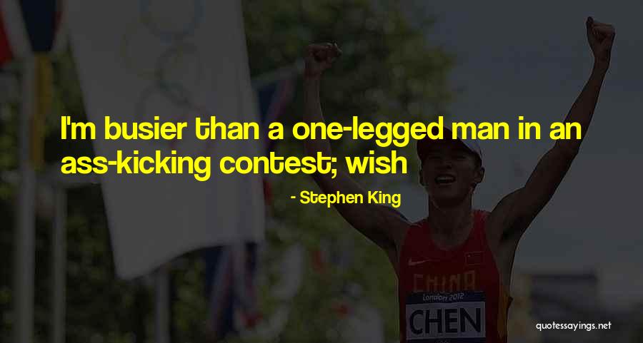 Kicking Quotes By Stephen King Kicking Quotes By Stephen King