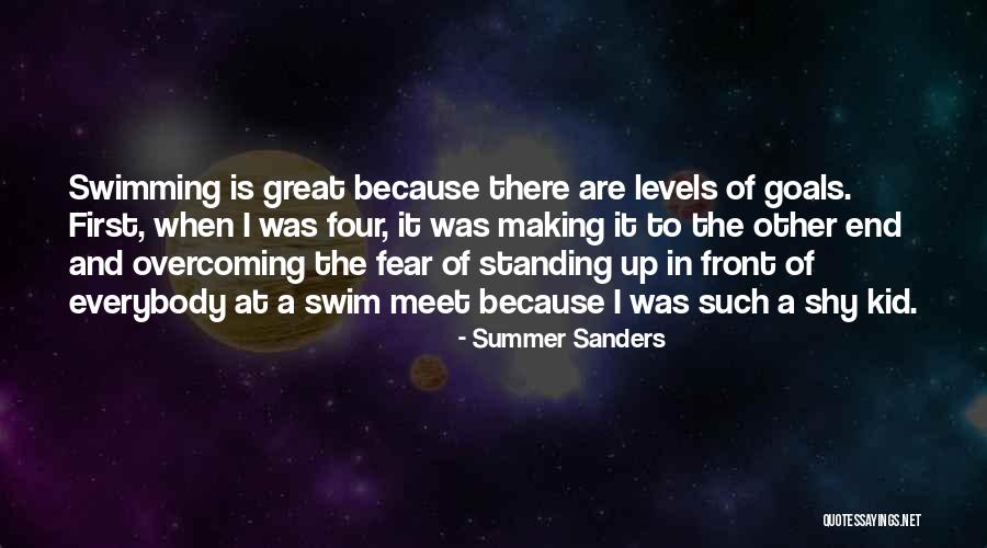 Kid Goals Quotes By Summer Sanders Kid Goals Quotes By Summer Sanders