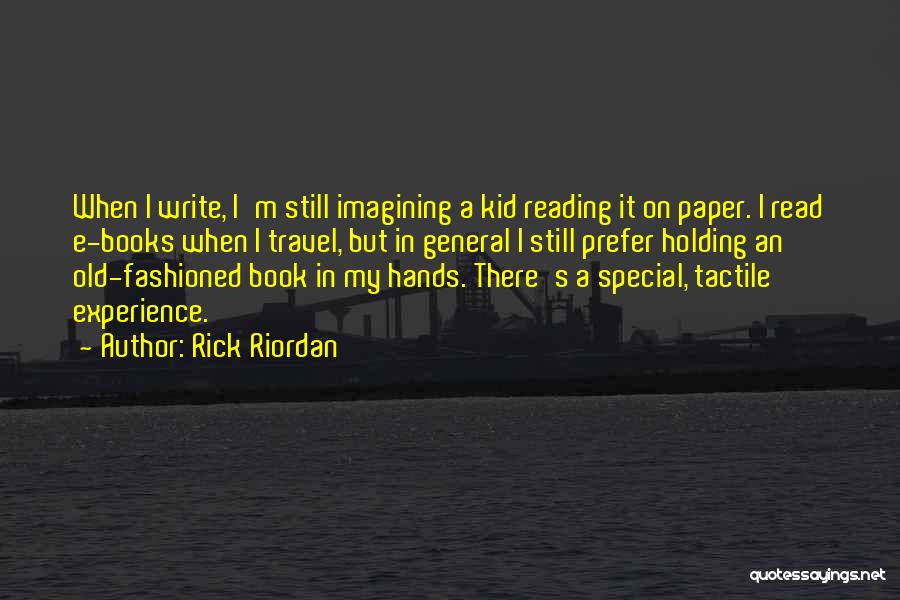 Kid Reading Quotes By Rick Riordan