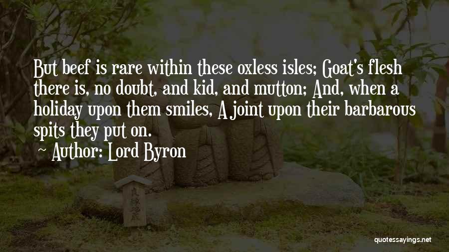 Kid Smiles Quotes By Lord Byron