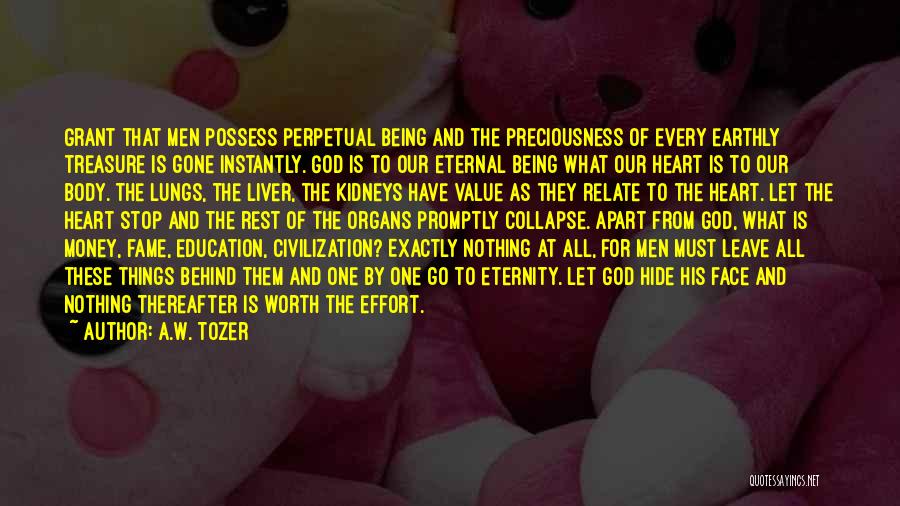 Kidneys Quotes By A.W. Tozer