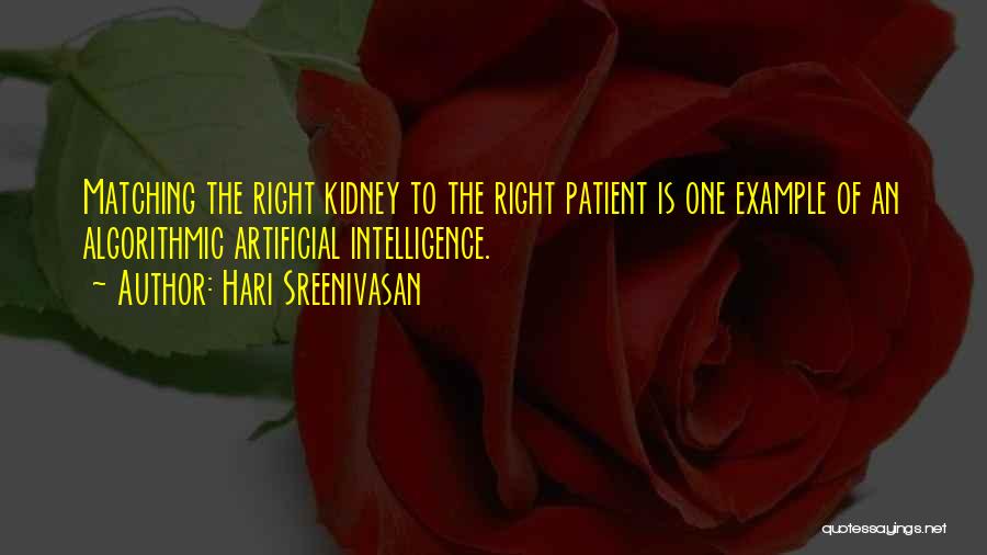 Kidneys Quotes By Hari Sreenivasan