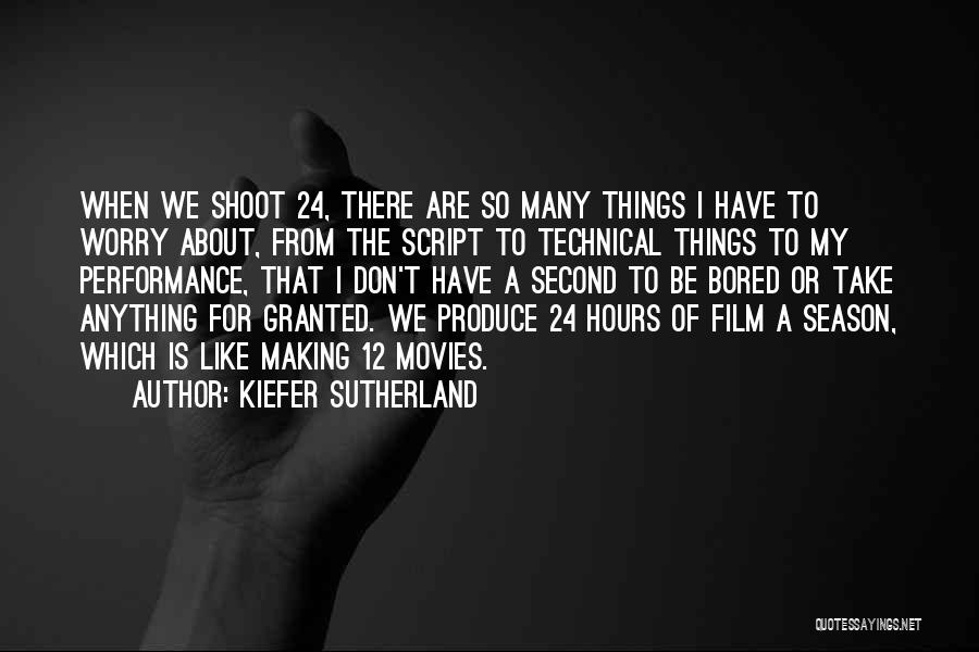 Kiefer Sutherland Quotes 1540032