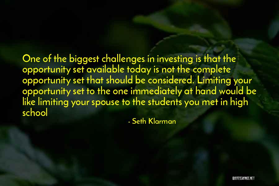 Kiellandbu Quotes By Seth Klarman Kiellandbu Quotes By Seth Klarman