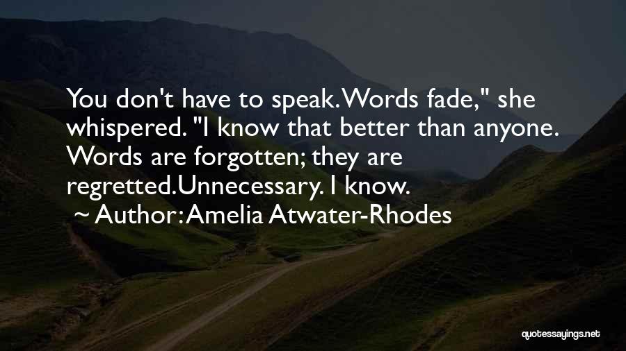 Kiesha'ra Quotes By Amelia Atwater-Rhodes