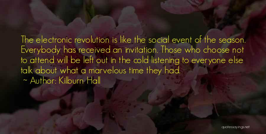 Kilburn Hall Quotes 395770