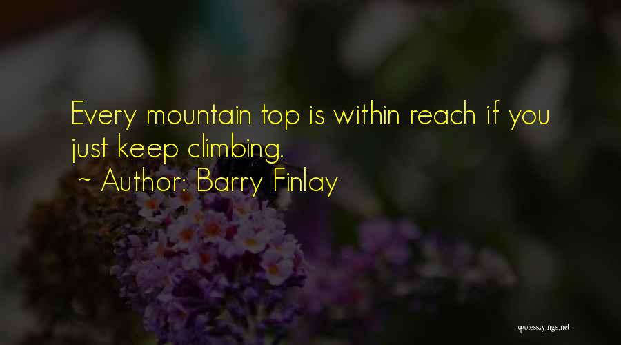 Kilimanjaro Quotes By Barry Finlay