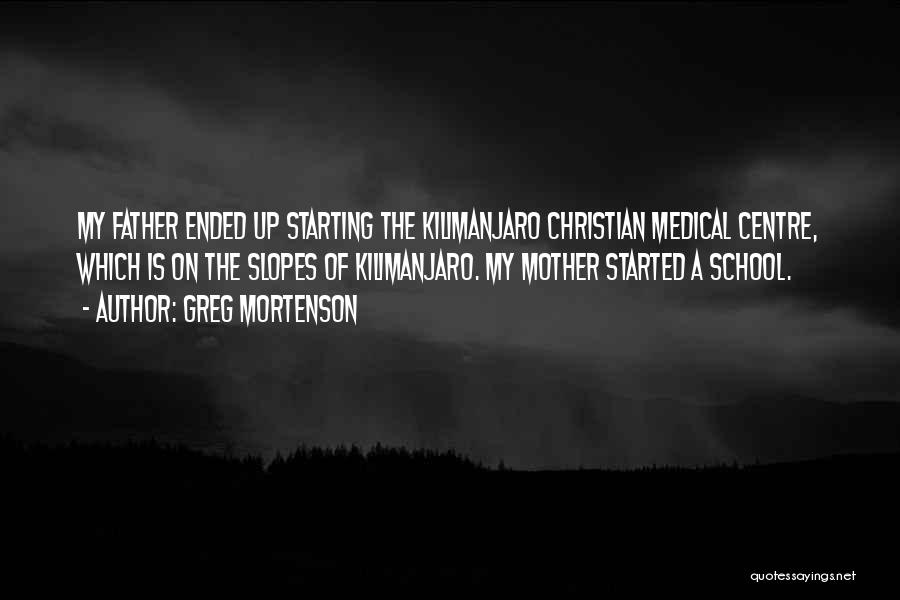 Kilimanjaro Quotes By Greg Mortenson