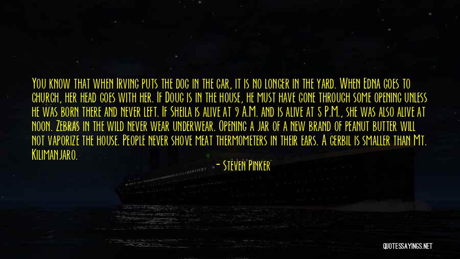 Kilimanjaro Quotes By Steven Pinker Kilimanjaro Quotes By Steven Pinker