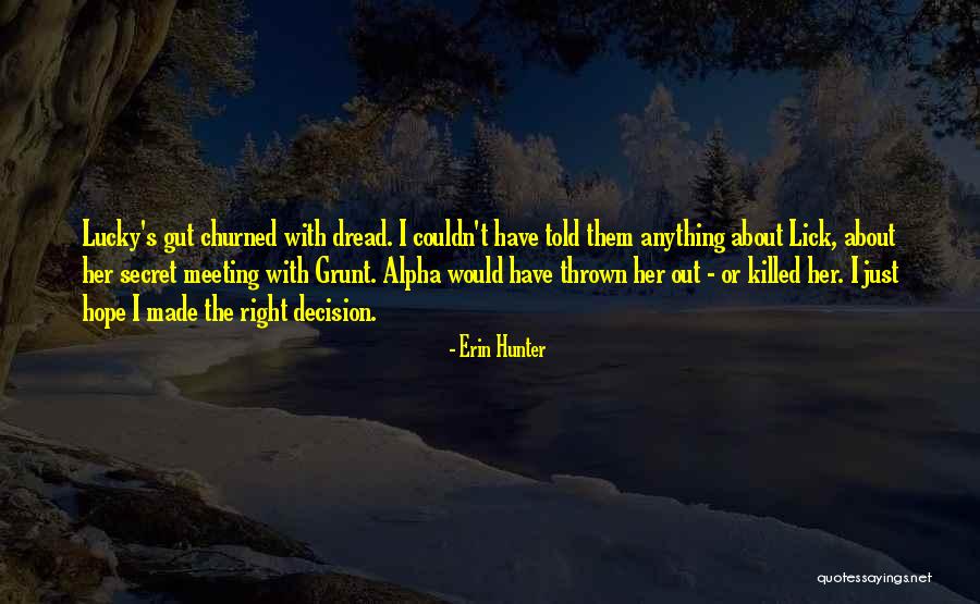 Killed Hope Quotes By Erin Hunter Killed Hope Quotes By Erin Hunter