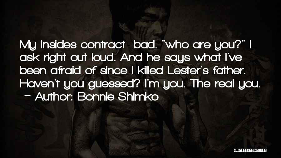 Killed Inside Quotes By Bonnie Shimko