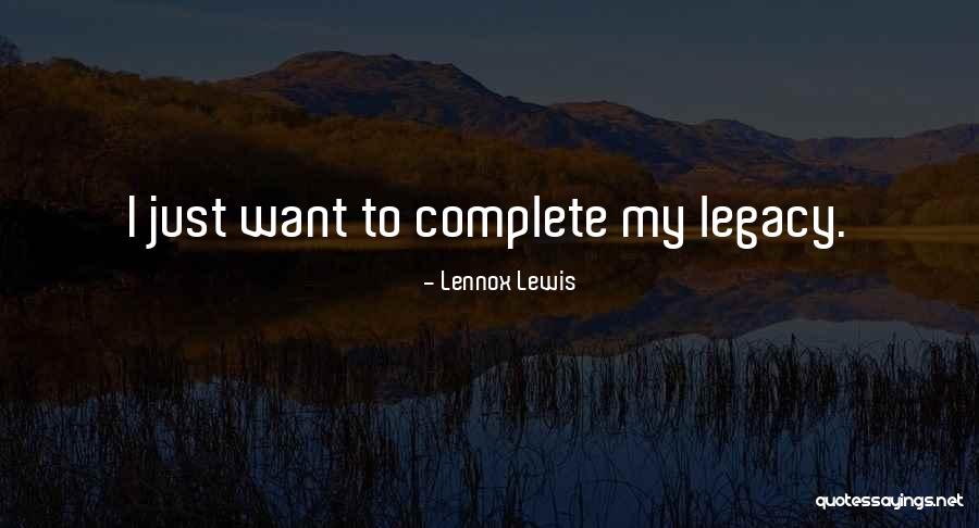 Killers The Woodlands Quotes By Lennox Lewis Killers The Woodlands Quotes By Lennox Lewis