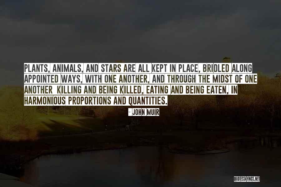 Killing Animals Quotes By John Muir