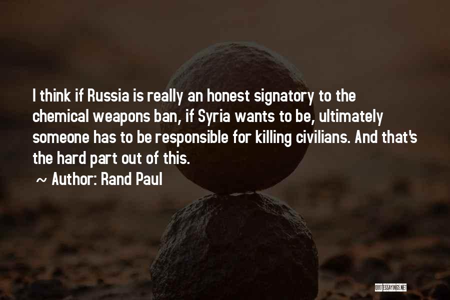 Killing Civilians Quotes By Rand Paul