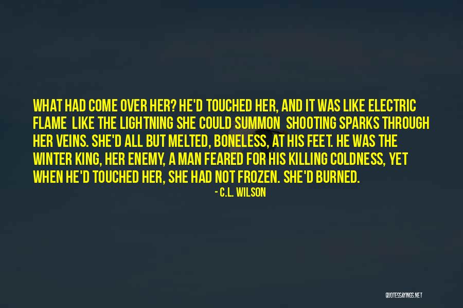 Killing Enemy Quotes By C.L. Wilson Killing Enemy Quotes By C.L. Wilson
