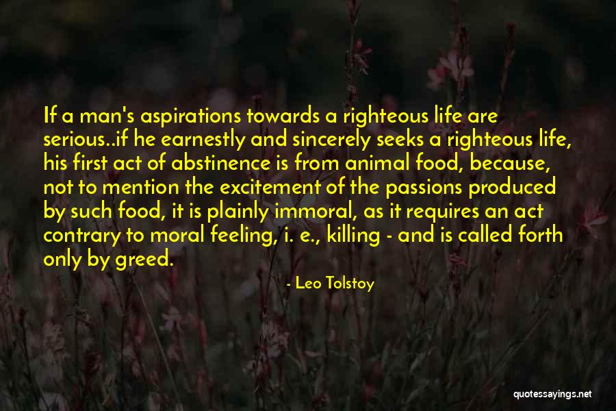 Killing Feeling Quotes By Leo Tolstoy