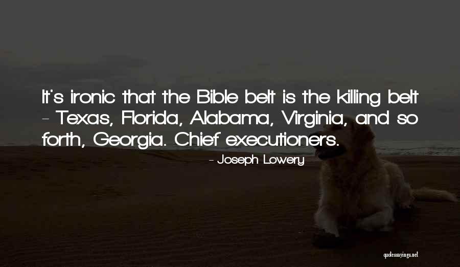 Killing In The Bible Quotes By Joseph Lowery