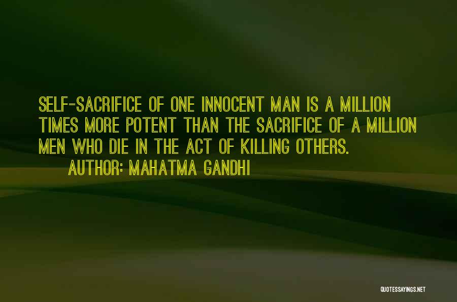 Killing The Innocent Quotes By Mahatma Gandhi